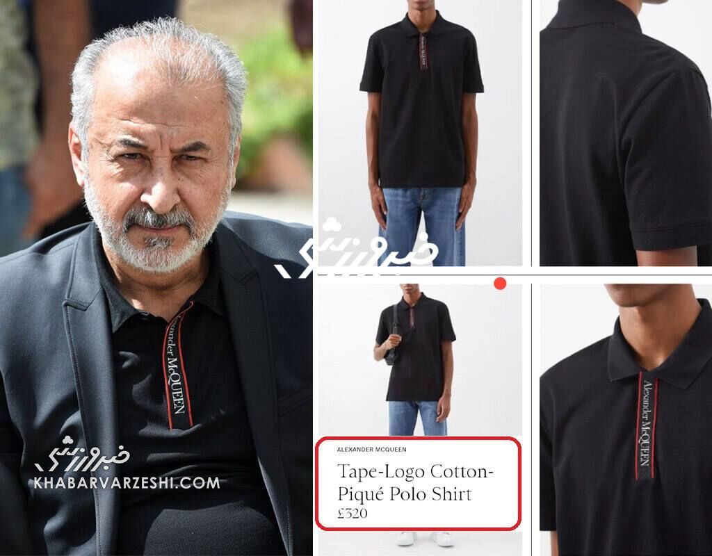 عکس| تیشرت ۲۰ میلیونی «رضا درویش» در مراسم تشییع پیکر سعید راد سوژه شد