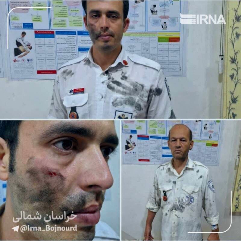 کتک خوردن تکنسینهای اورژانس در خراسان؛ راننده له شده بود کتک خوردن تکنسینهای اورژانس در خراسان؛ راننده له شده بود
