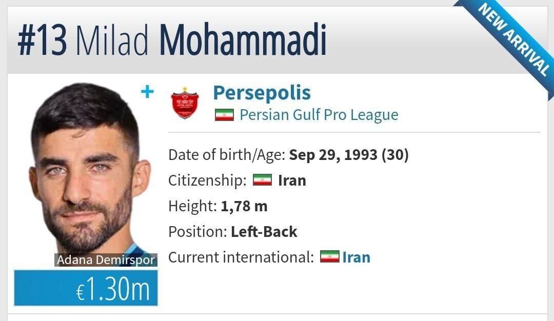 عکس| نگاهی به قیمت برادران محمدی در ترانسفر مارکت؛ میلاد گرانتر است یا مهرداد؟ عکس| نگاهی به قیمت برادران محمدی در ترانسفر مارکت؛ میلاد گرانتر است یا مهرداد؟