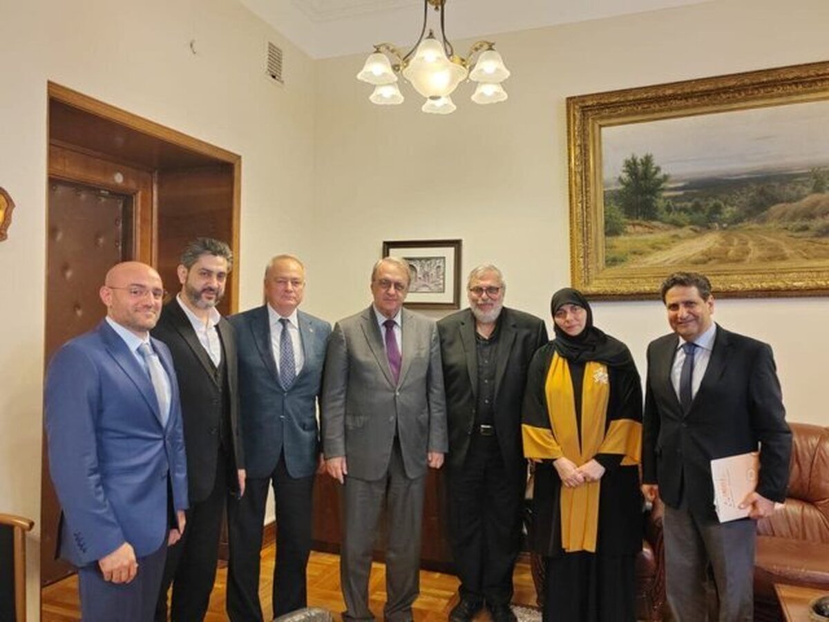 دیدار خانواده امام موسی صدر با نماینده پوتین