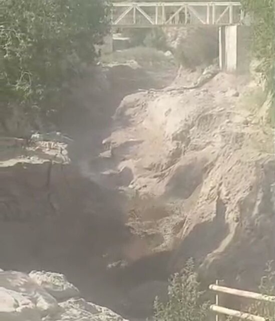 سیل در لاریجان مازندران + عکس