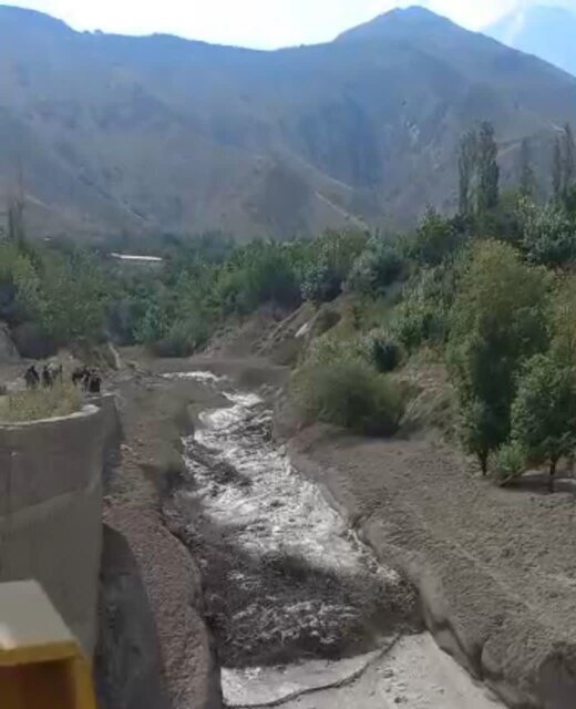 سیل در لاریجان مازندران + عکس