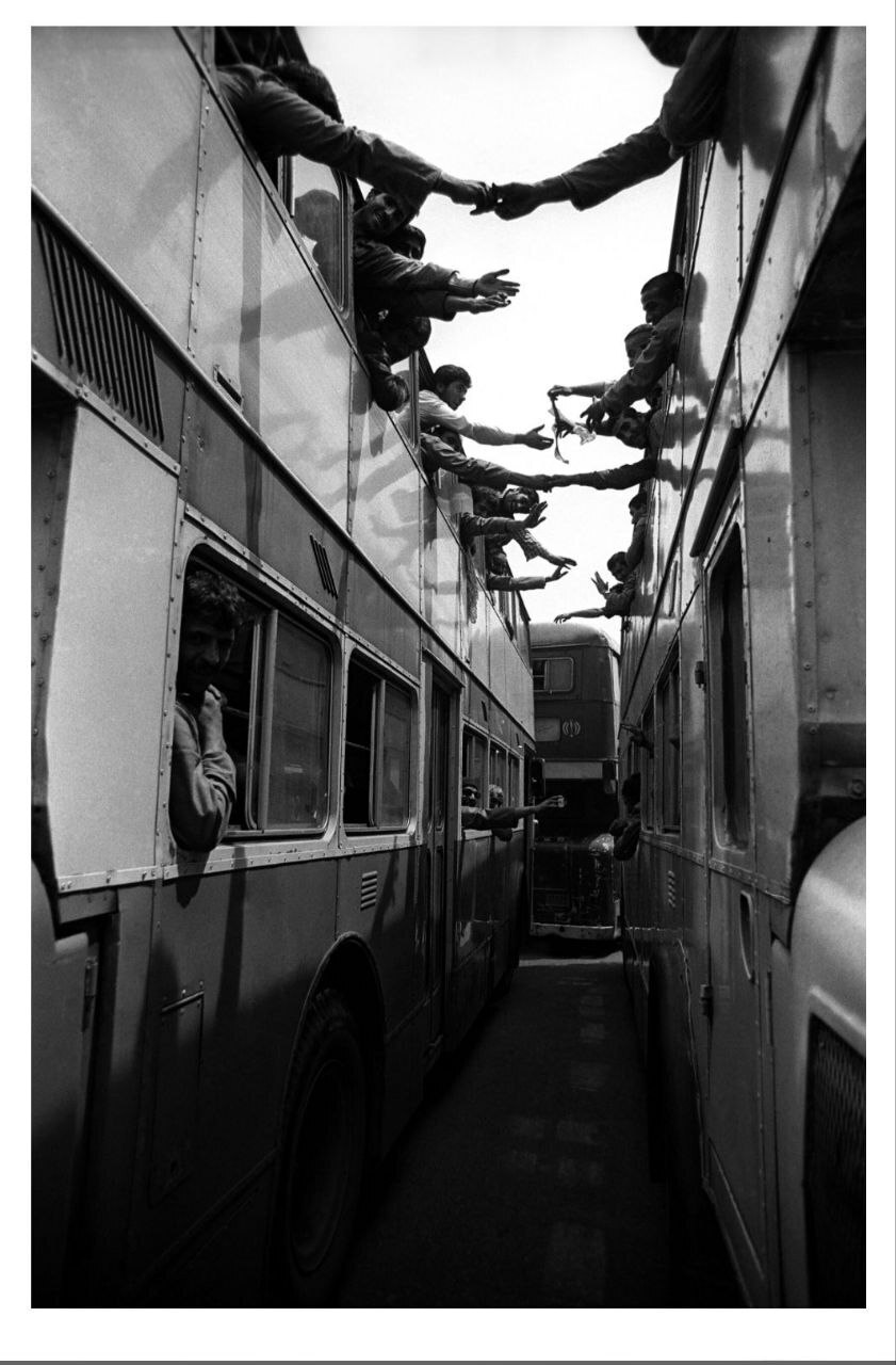 عکس| اثری که ۲۶۴ میلیون فروخته شد؛ اعزام نیرو‌ها به جبهه در میدان حر