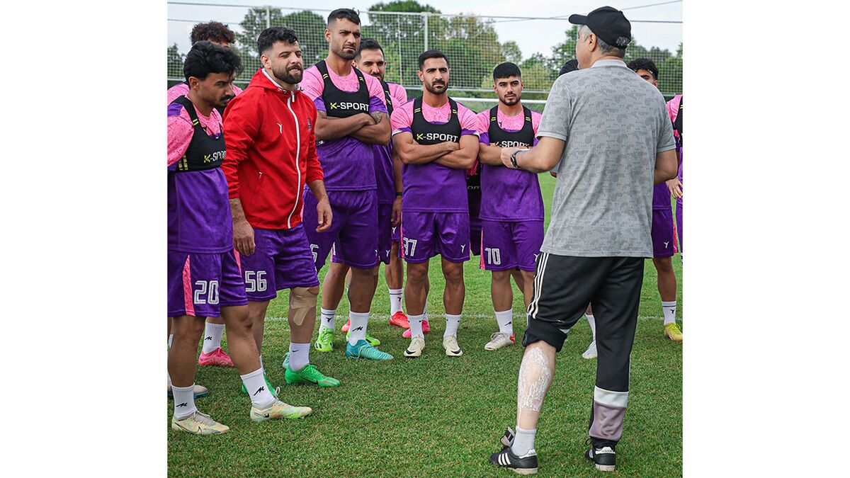 عکس| ساکت الهامی در ترکیه سوخت؛ برگزاری تمرین با پای سوخته