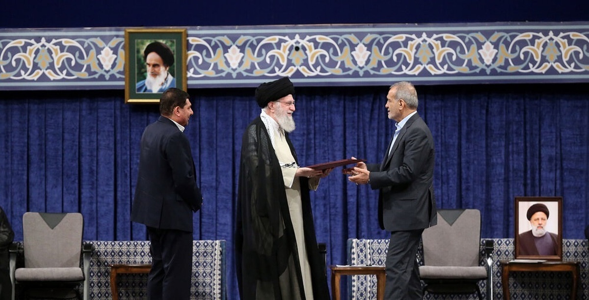تصاویر| مراسم تنفیذ حکم چهاردهمین دوره ریاست جمهوری اسلامی ایران‌