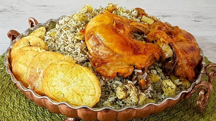 طرز تهیه سیب پلو کرمانشاهی مجلسی در ۴ مرحله ساده طرز تهیه سیب پلو کرمانشاهی مجلسی در ۴ مرحله ساده