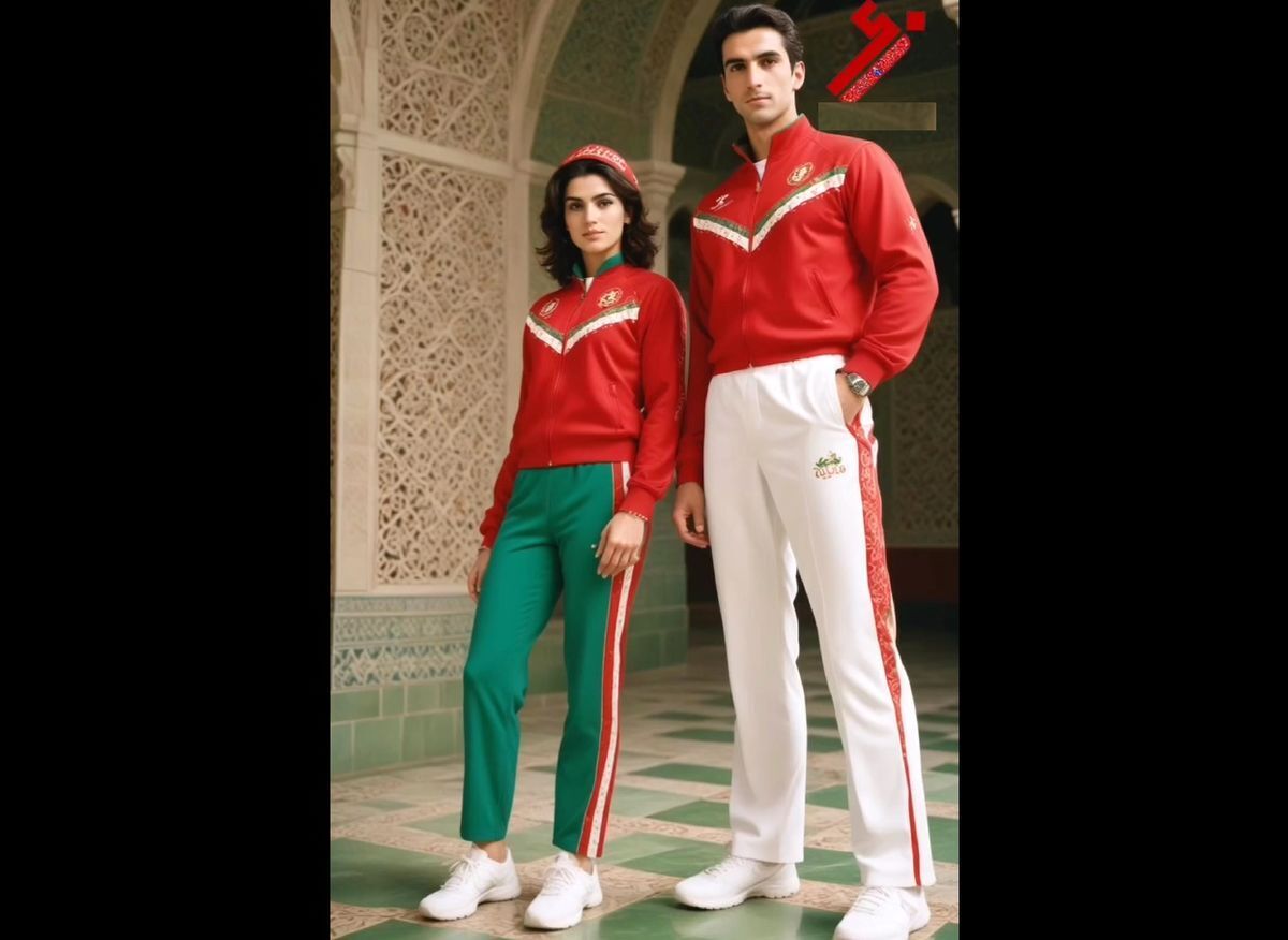 طراح نداشتیم هوش مصنوعی هم نبود برای طراحی لباس کاروان ایران در المپیک؟!