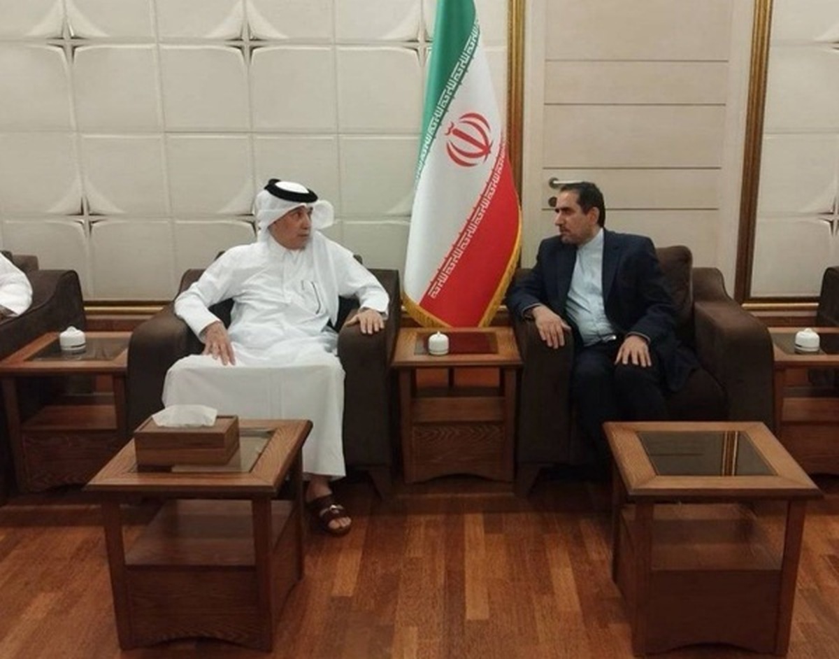 وزیر خارجه قطر وارد تهران شد