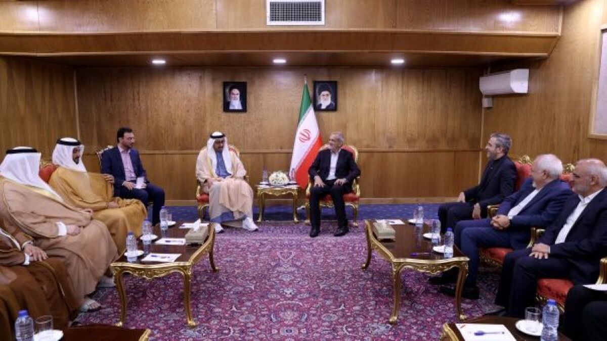 رئیس‌جمهور: گسترش تعاملات ایران و امارات به نفع امت اسلامی است