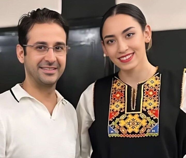 عکس| کیمیا علیزاده با لباس محلی بلغارستانی