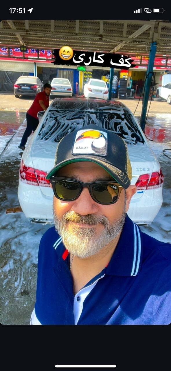 عکس| مهران غفوریان از مرسدس بنزِ خود رونمایی کرد