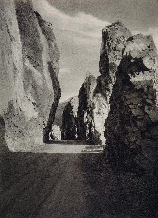 عکس| جاده چالوس در سال ۱۳۱۰