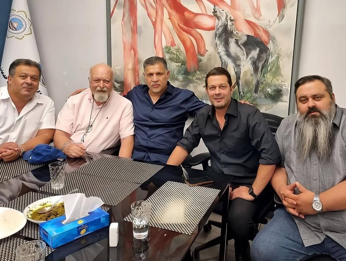 عکس| ملاقات صمیمانه خانوادگی پژمان بازغی با علی دایی