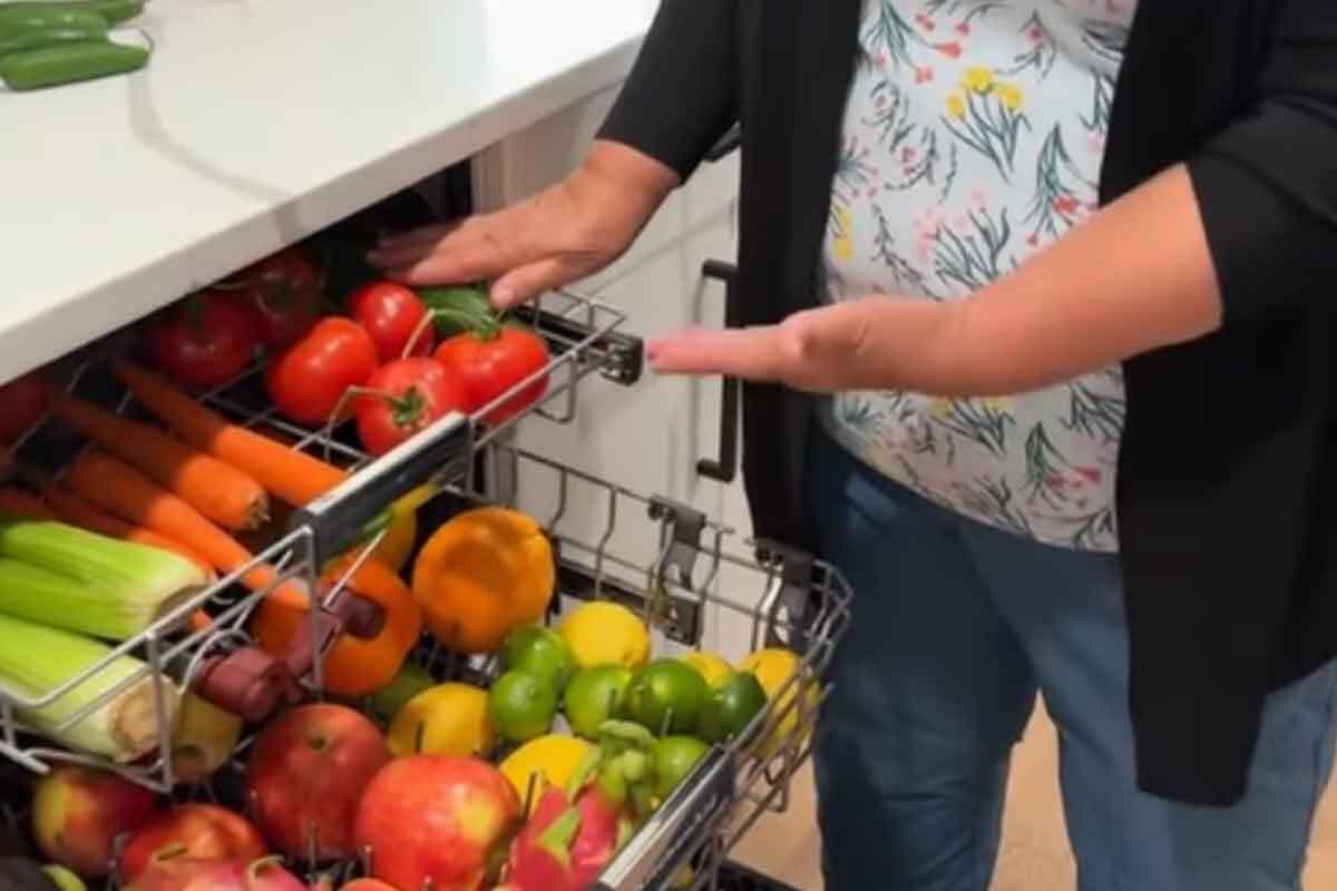 شستن سبزی با ماشین ظرفشویی شستن سبزی با ماشین ظرفشویی