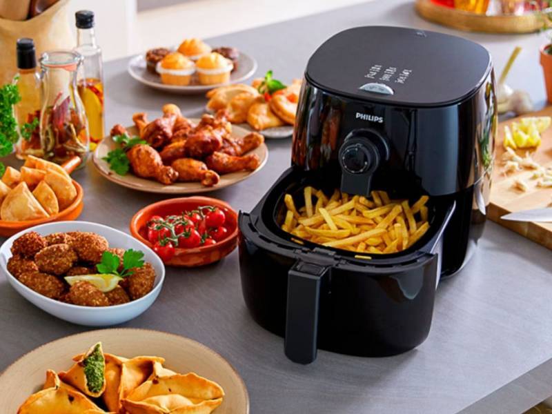 گرم کردن دستگاه سرخ بدون روغن