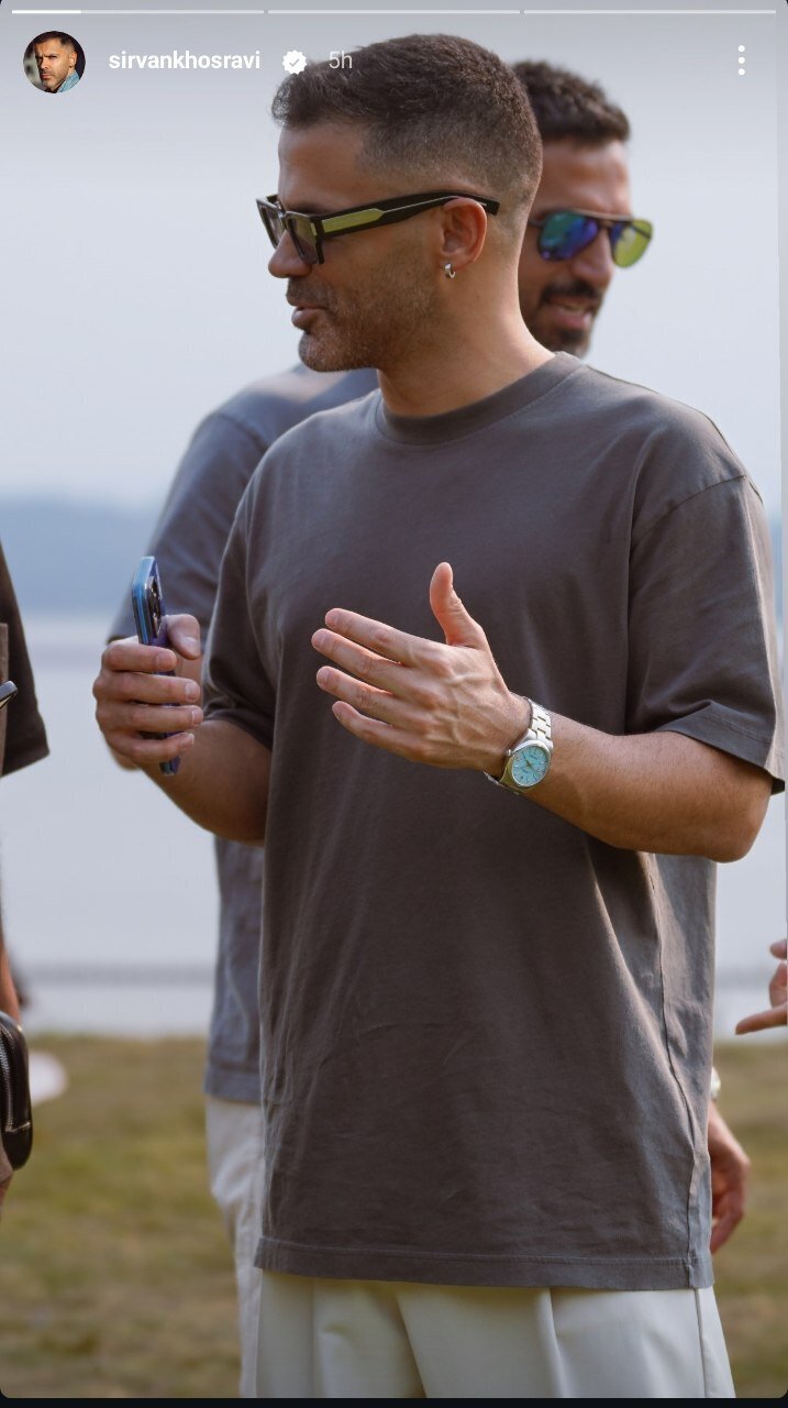 عکس/ گوشواره سیروان خسروی توجهات را به خود جلب کرد!