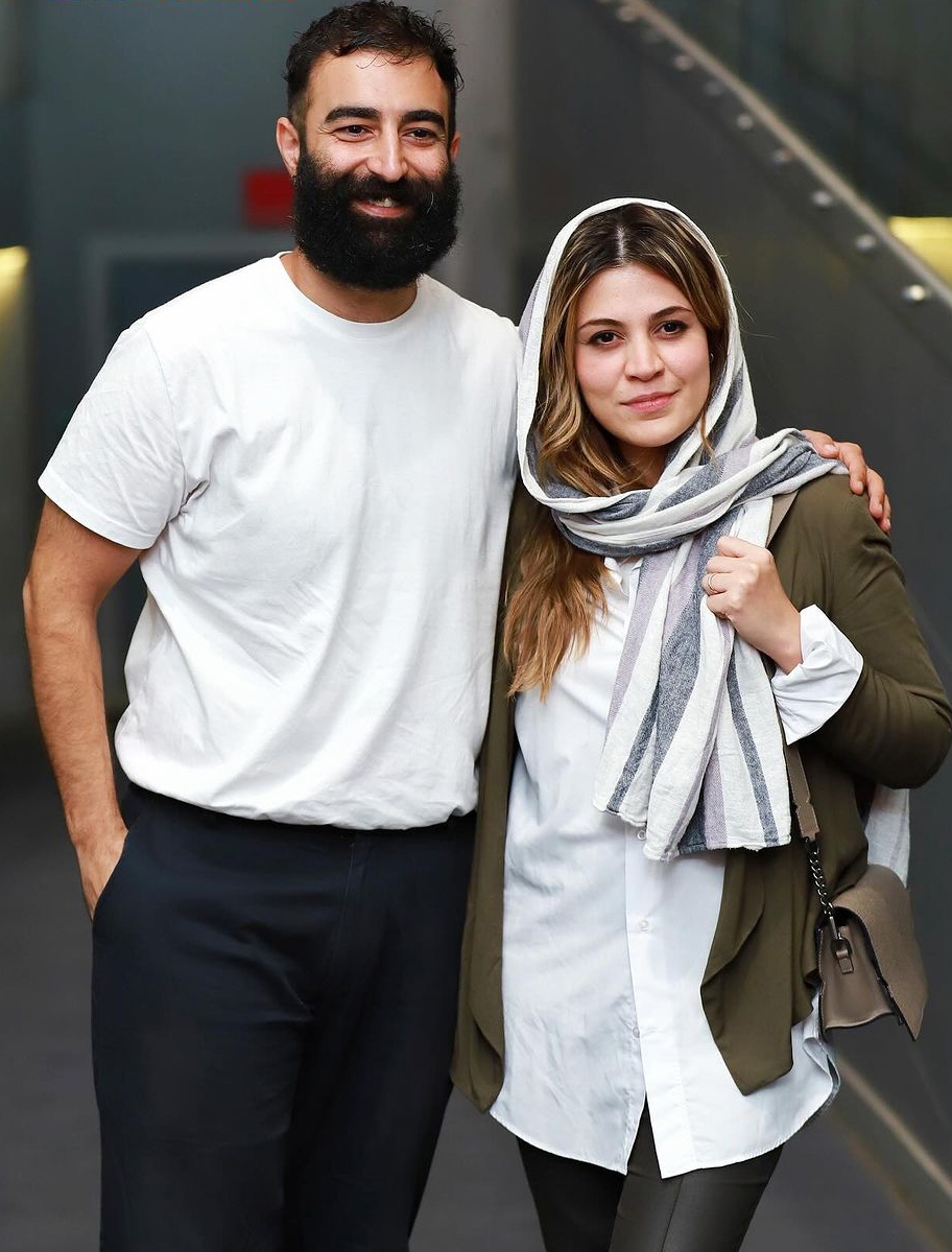 عکس/ حضور شیدا خلیق و کیوان ساکت‌اف در پردیس ملت