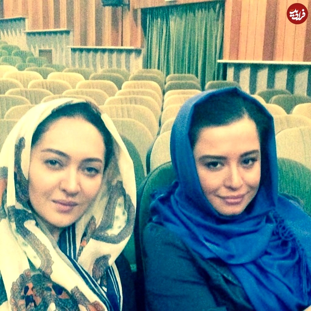 عکس/ قاب نوستالژیک نیکی کریمی و مهراوه شریفی نیا