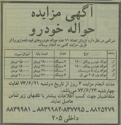 عکس/ ۳۰سال قبل حواله پراید چقدر قیمت داشت؟