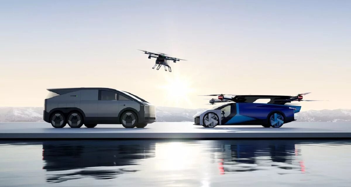 عکس/ نمونه چینی سایبرتراک معرفی شد عکس/ نمونه چینی سایبرتراک معرفی شد