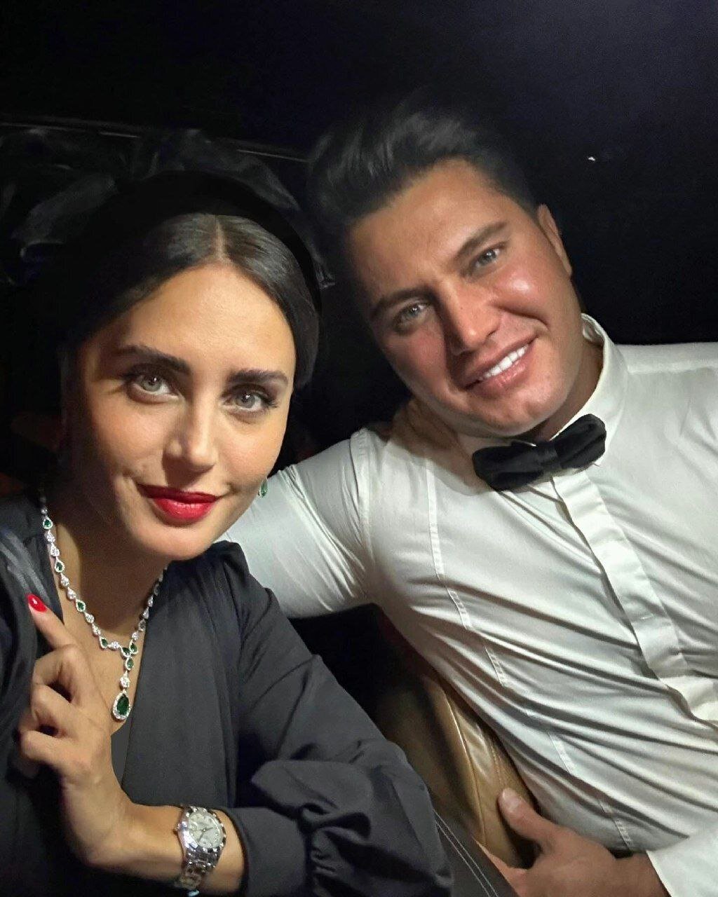 عکس/ شباهات بی نظیر الناز شاکردوست به برادرش در یک مراسم رسمی