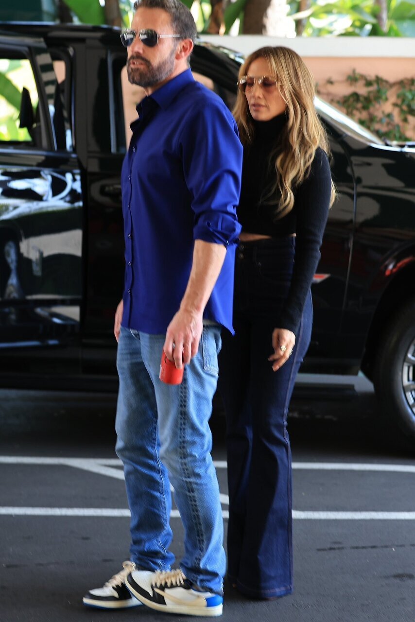 عکس/ دیدار شوکه‌کننده جنیفر لوپز و بن افلک بعد از طلاق