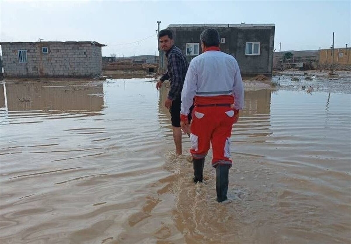 آبگرفتگی منازل در برخی از شهر‌های گلستان