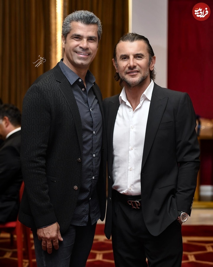 عکس/ دیدار «بیژن قالپاق» فیلم اخراجی‌ها و هادی ساعی