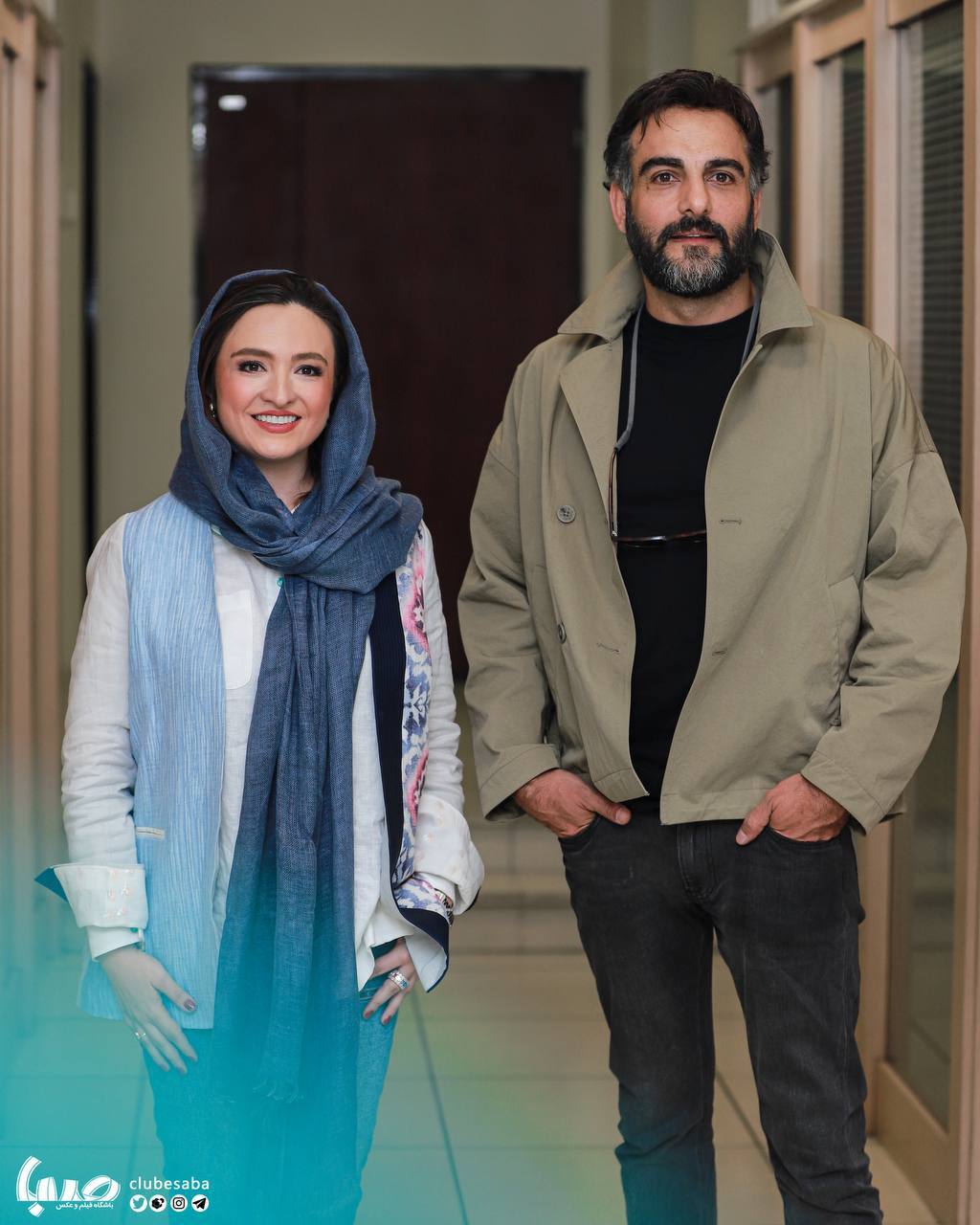 عکس/ حامد کمیلی به همراه گلاره عباسی در اکران فیلم «آغوش باز» حضور یافتند