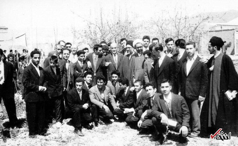 عکس/ ۶۶ سال قبل؛ نماز عیدفطر سیاسی‌ها