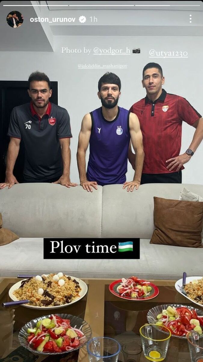 عکس/ دورهمی دوستانه اورونوف و ماشاریپوف عکس/ دورهمی دوستانه اورونوف و ماشاریپوف