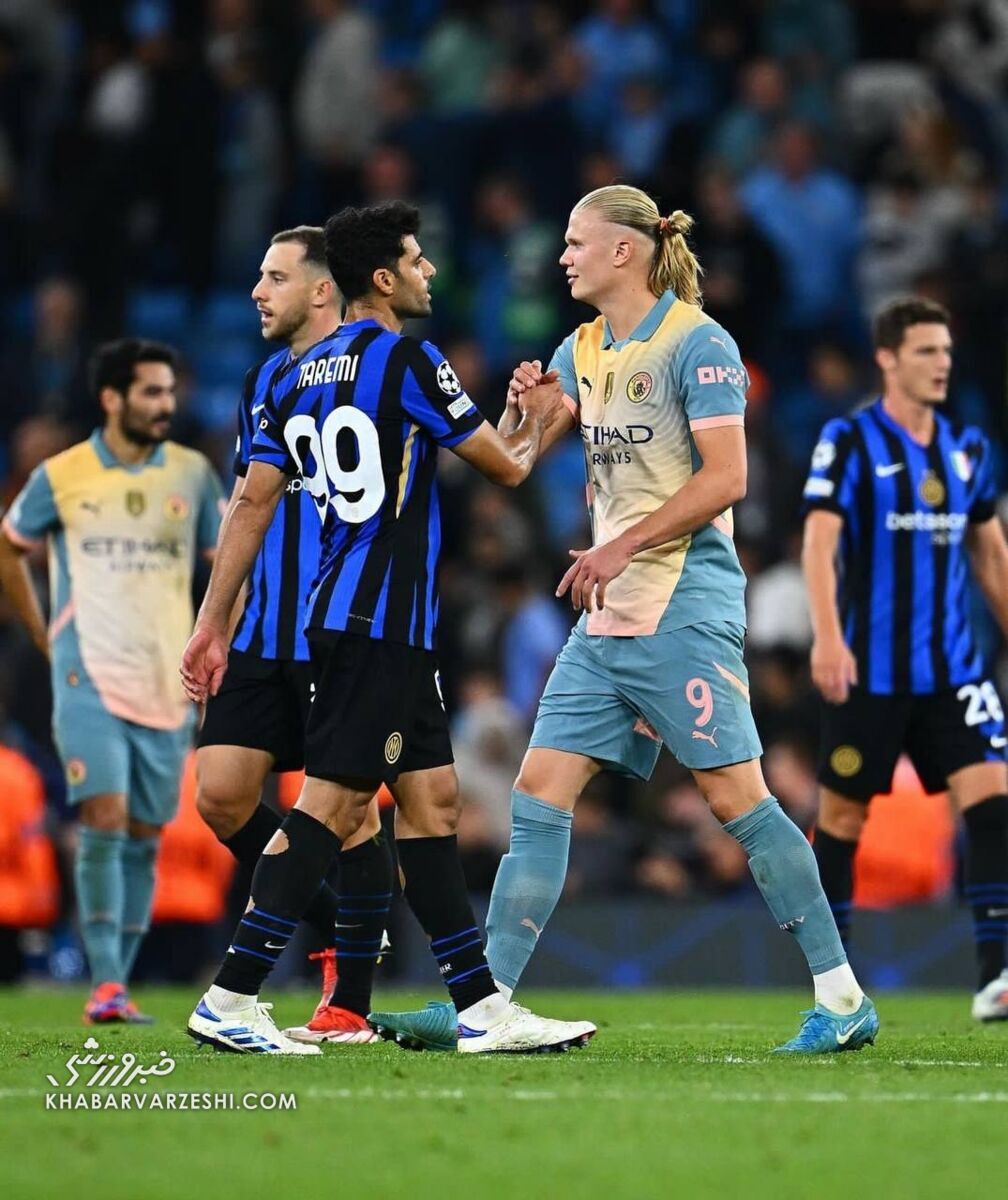 عکس/ عرض اندام مهدی طارمی مقابل ارلینگ هالند عکس/ عرض اندام مهدی طارمی مقابل ارلینگ هالند