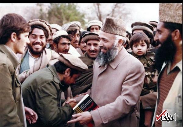 عکس/ برهان‌الدین ربانی در دوران جهاد