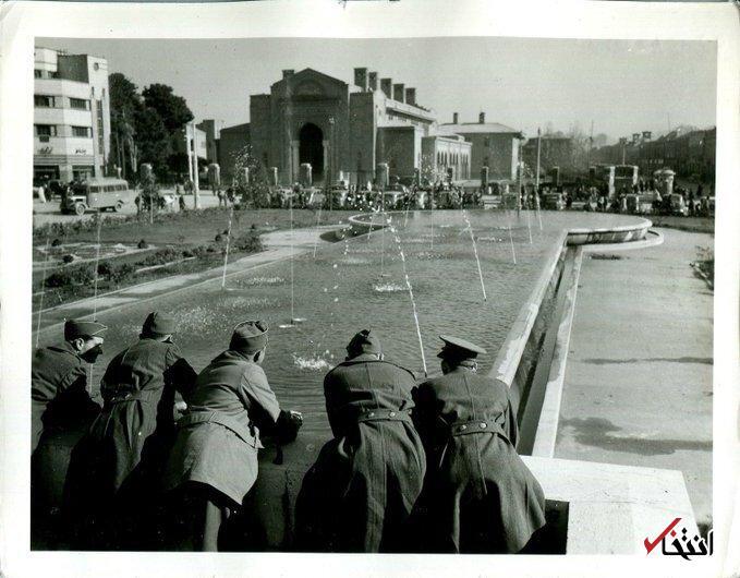 عکس| تهران گردی ارتش خارجی‌ها در سال ۱۳۲۰