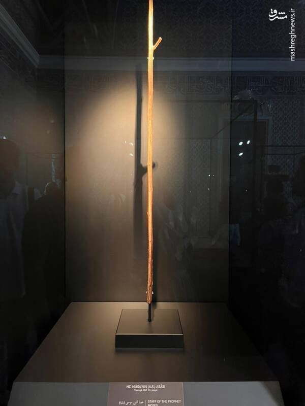 عکس/ عصای حضرت موسی در موزه اسلام در استانبول