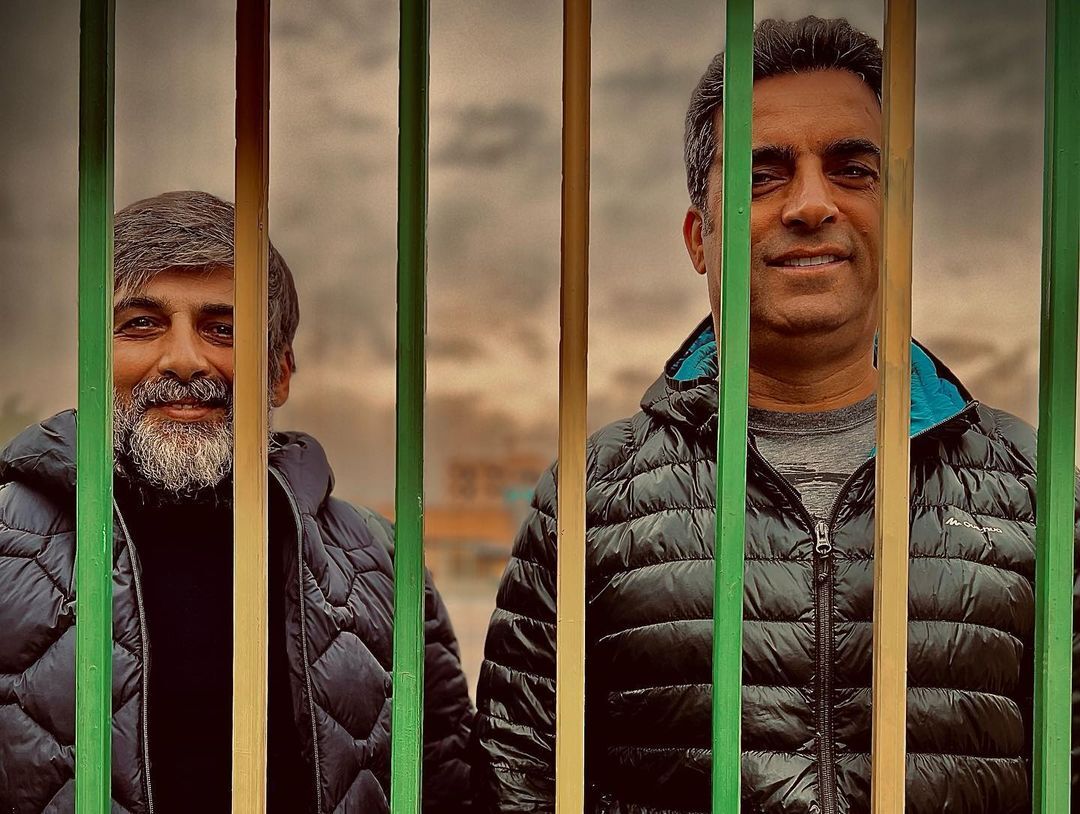 عکس/ سلفی معنادار منوچهر هادی با حمید گودرزی