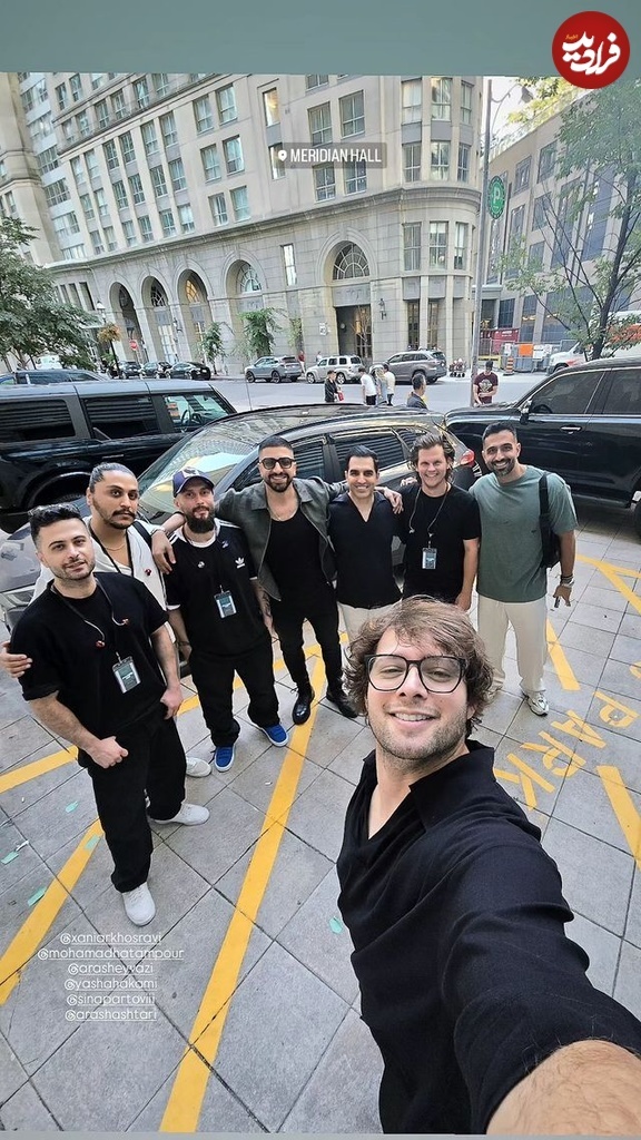 عکس/ تیپ و استایل ویژه «زانیار خسروی و مازیار لشنی» و ایهام در کانادا