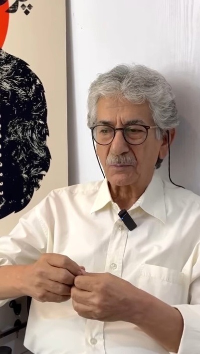 عکس/چهره «آقای حکایتی» مجری تلویزیون در ۷۳ سالگی