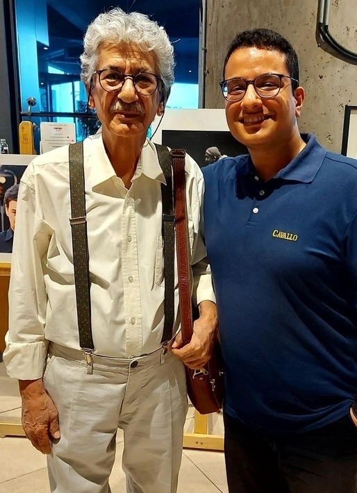 عکس/چهره «آقای حکایتی» مجری تلویزیون در ۷۳ سالگی