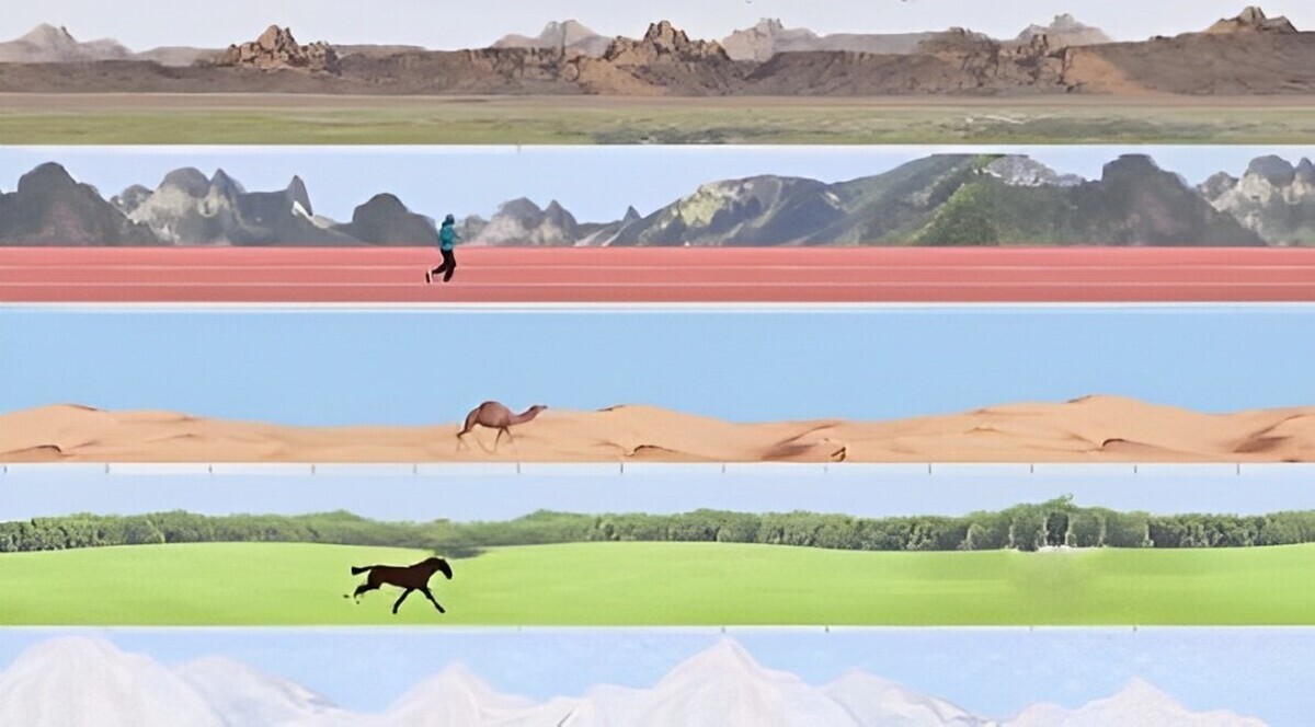 فیلم/ انسان در برابر حیوانات؛ در ماراتن 100 کیلومتری کدام یک پیروز است؟