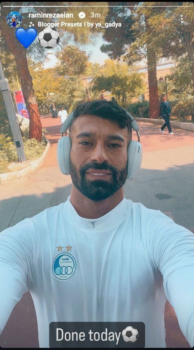 عکس/ تمرینات اختصاصی رامین رضاییان در روزهای تعطیلی استقلال عکس/ تمرینات اختصاصی رامین رضاییان در روزهای تعطیلی استقلال