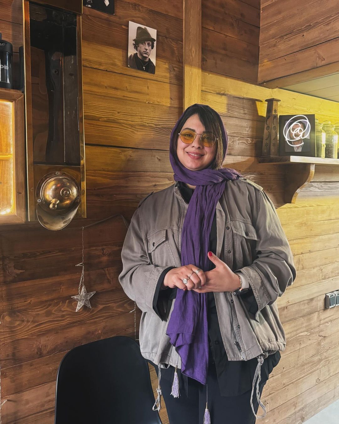 عکس/چهره روشنک عجمیان در سن ۴۸ سالگی