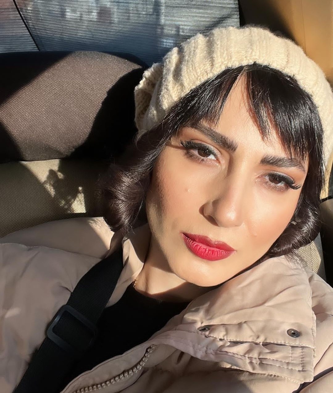 عکس/ سلفی غمگین سمیرا حسن پور