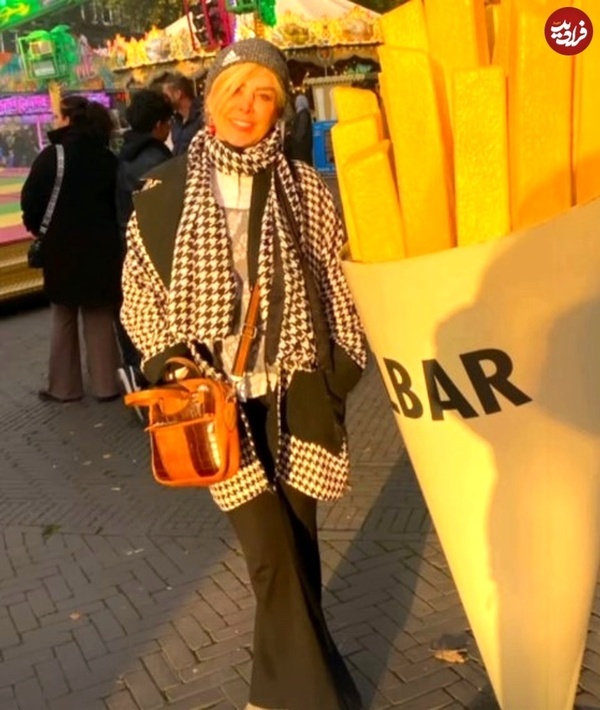 عکس/ چهره متفاوت فلور نظری بازیگر «خانه‌به‌دوش» در آلمان