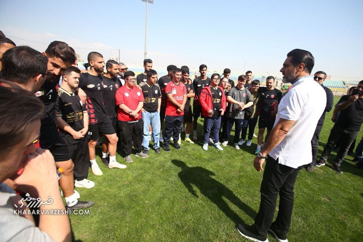 عکس/ فرشته‌های زمینی در تمرین پرسپولیس