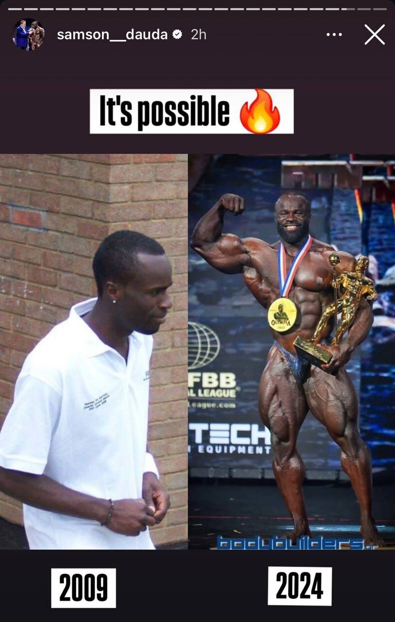 عکس/ بدن نحیف سامسون داوودا در سال ۲۰۰۹؛ او چگونه هادی چوپان را شکست داد؟