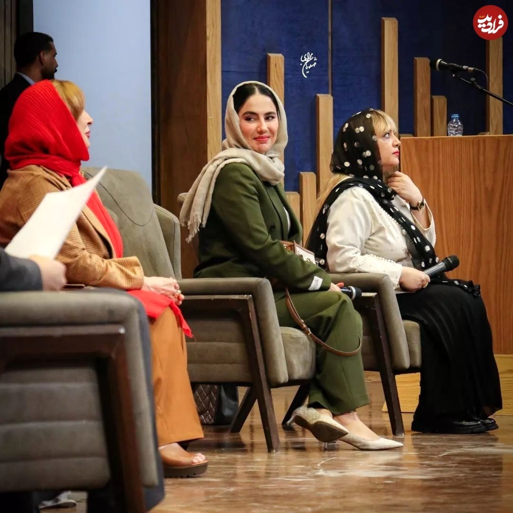 عکس/ حضور «شیدا یوسفی» بازیگر سریال نون خ در یک دورهمی