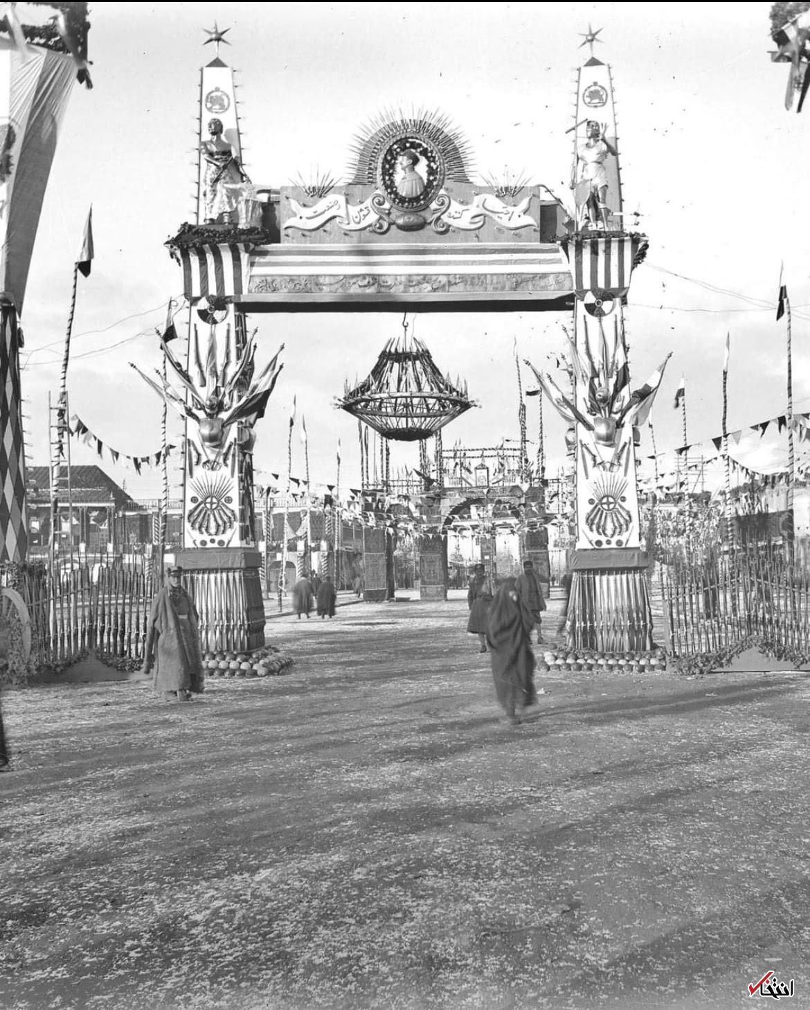 عکس/ نخستین طاق نصرت‌های پهلوی