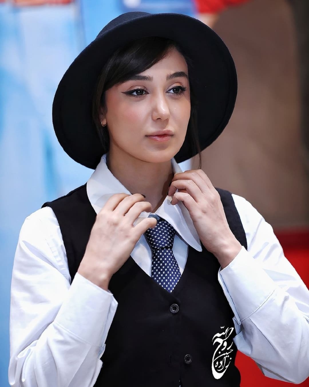 عکس/ ساقی‌ حاجی‌پور و شیرین اسماعیلی در اکران «فیلم سینمایی زودپز»