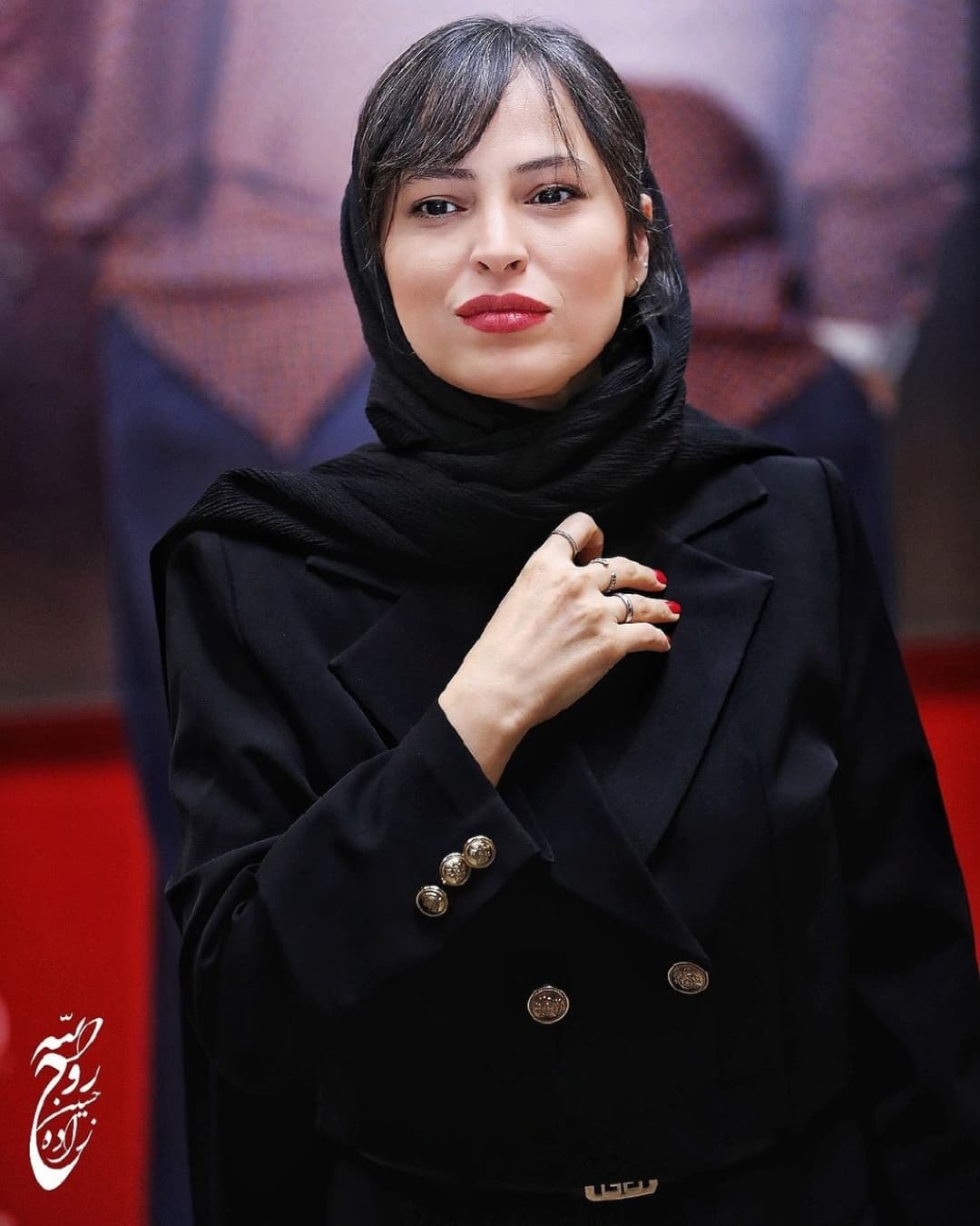 عکس/ ساقی‌ حاجی‌پور و شیرین اسماعیلی در اکران «فیلم سینمایی زودپز»